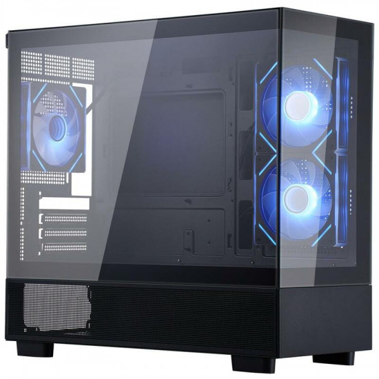 Корпус 1stPlayer Mi5-BK-2FC7R-1FC7 Black без БЖ