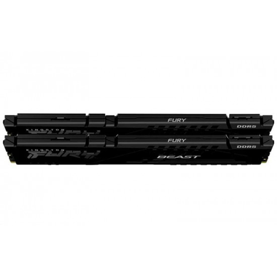 Модуль пам`яті DDR5 2x8GB/6000 Kingston Fury Beast Black (KF560C30BBEK2-16)