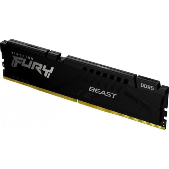 Модуль пам`яті DDR5 16GB/5600 Kingston Fury Beast Black (KF556C36BBE-16)