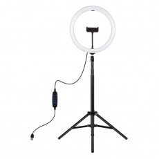 Кільцева LED-лампа Puluz PKT3061B 11.8"+ штатив 1.65 м (PKT3061B)