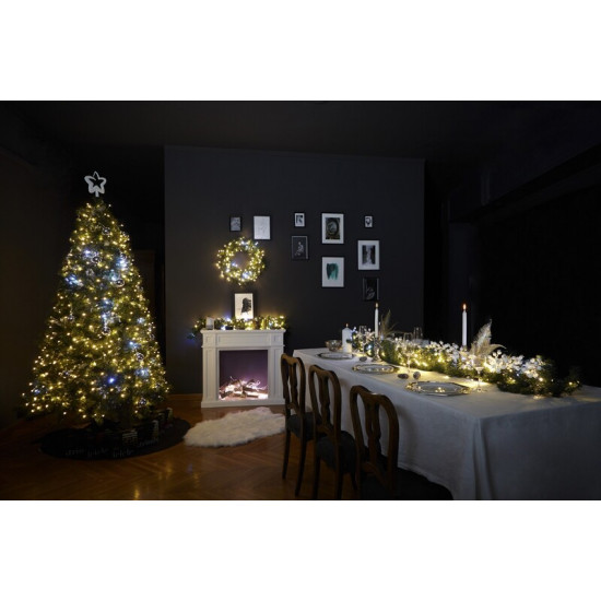 Smart LED гірлянда Twinkly Strings RGBW Gen II (TWS400SPP-BEU) 400LED, 32м, BT+WiFi