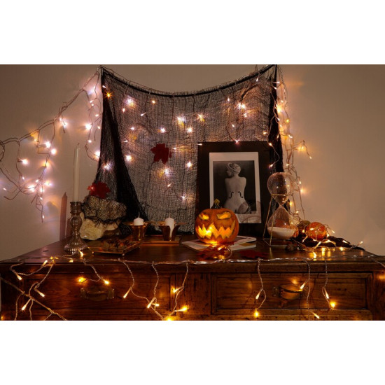 Smart LED гірлянда Twinkly Strings RGBW Gen II (TWS400SPP-BEU) 400LED, 32м, BT+WiFi