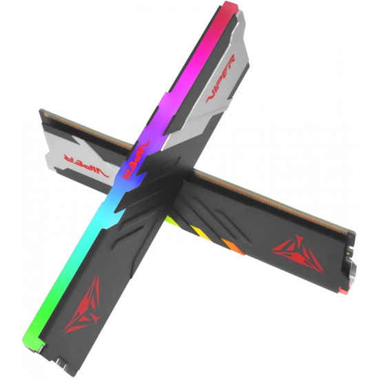 Модуль пам`яті DDR5 2x32GB/6000 Patriot Viper Venom RGB (PVVR564G600C36K)