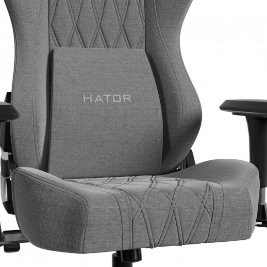 Крісло для геймерів Hator Darkside 3L Fabric Grey (HTC3016L)