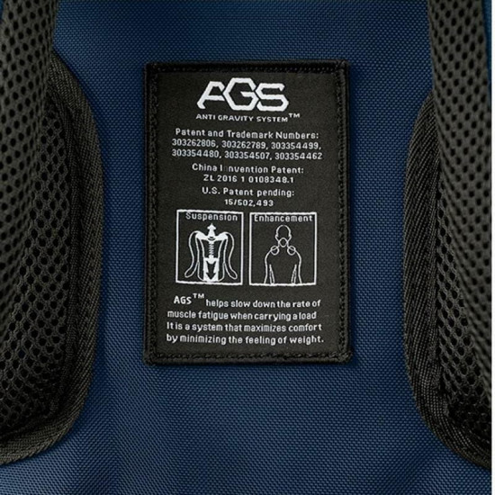 Рюкзак Tucano Luna Gravity AGS Blue (BKLUN15-AGS-B) 15.6"