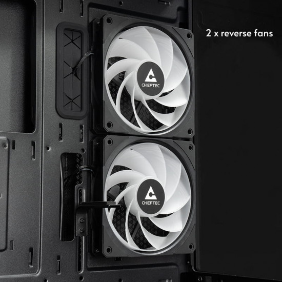 Корпус Chieftec Vista Black (GT-01B-OP)