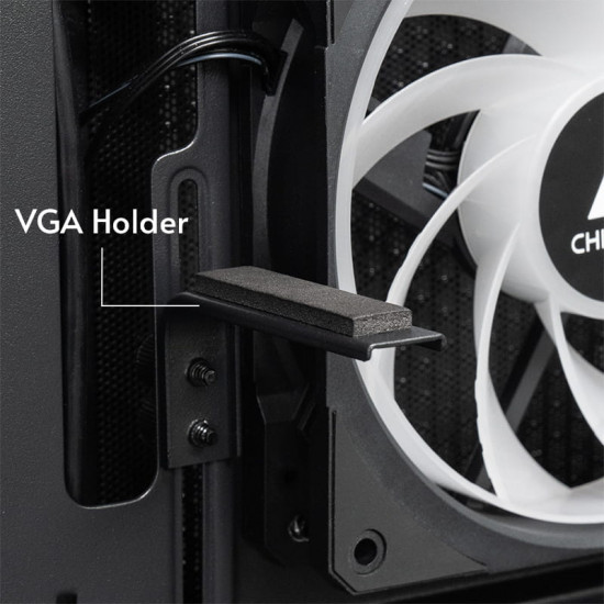 Корпус Chieftec Vista Black (GT-01B-OP)
