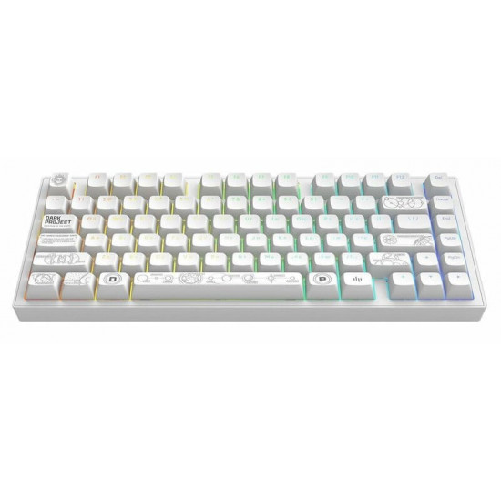 Клавіатура Dark Project ALU81 Terra Nova White (DPKB_NOVA_81_ANSI_WHITE_UA)