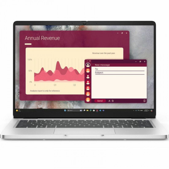 Ноутбук Dell Pro 14 (BTO108PC14250UA_UBU) Silver