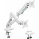 Кріплення настільне для двох моніторів OfficePro 17-35" White (MA442W)