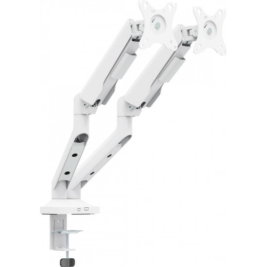 Кріплення настільне для двох моніторів OfficePro 17-35" White (MA442W)