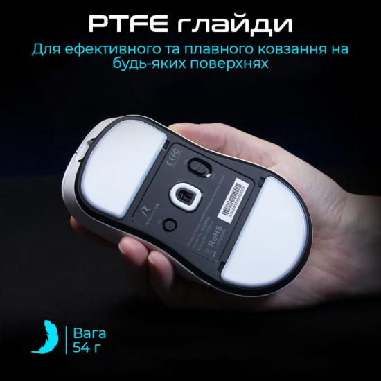 Миша бездротова RAWM ES21 White