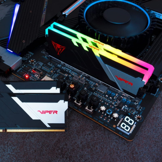 Модуль пам`яті DDR5 2x32GB/6000 Patriot Viper Venom RGB (PVVR564G600C30K)