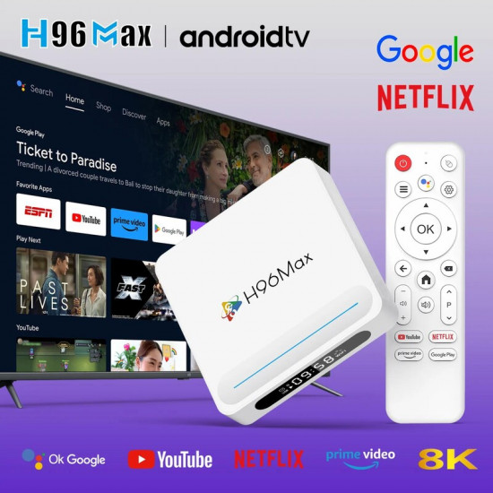 TV приставка H96 Max H618 Plus 4/32GB