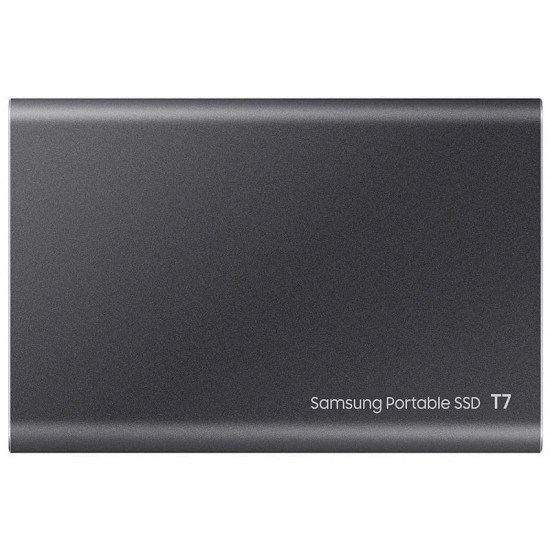 Накопичувач зовнішній SSD 2TB Samsung T7 Titan Gray (MU-PC2T0T/WW)