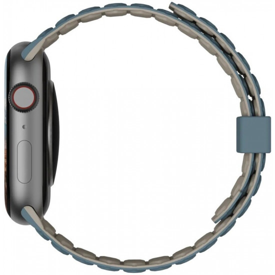 Ремінець Urban Armor Gear Pathfinder для Apple Watch Ultra 2/Ultra 49mm/45mm/44mm/42mm Dune/Cloud Blue (194161118051)