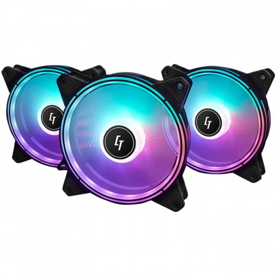 Вентилятор Chieftec Chieftronic Nova 3in1 ARGB Black (NF-3012-RGB)