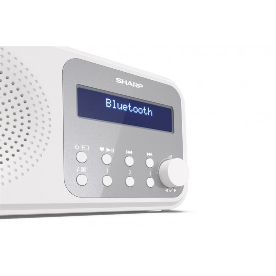 Радіоприймач Sharp DR-P420 Snowy White (DR-P420(WH))