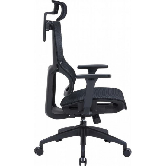 Крісло офісне Officepro Elegant OC660-B-B-B Black