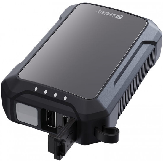 Універсальна мобільна батарея Sandberg Hand Warmer Powerbank 10000mAh Black (420-65)